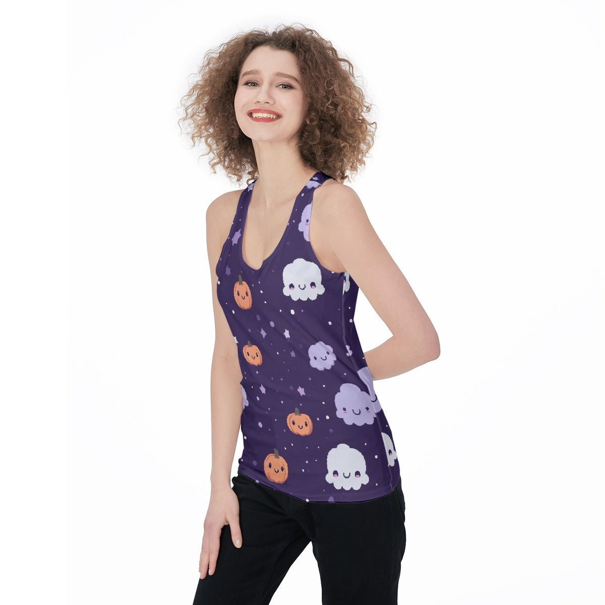 All-Over Print Women's Racerback Tank Top