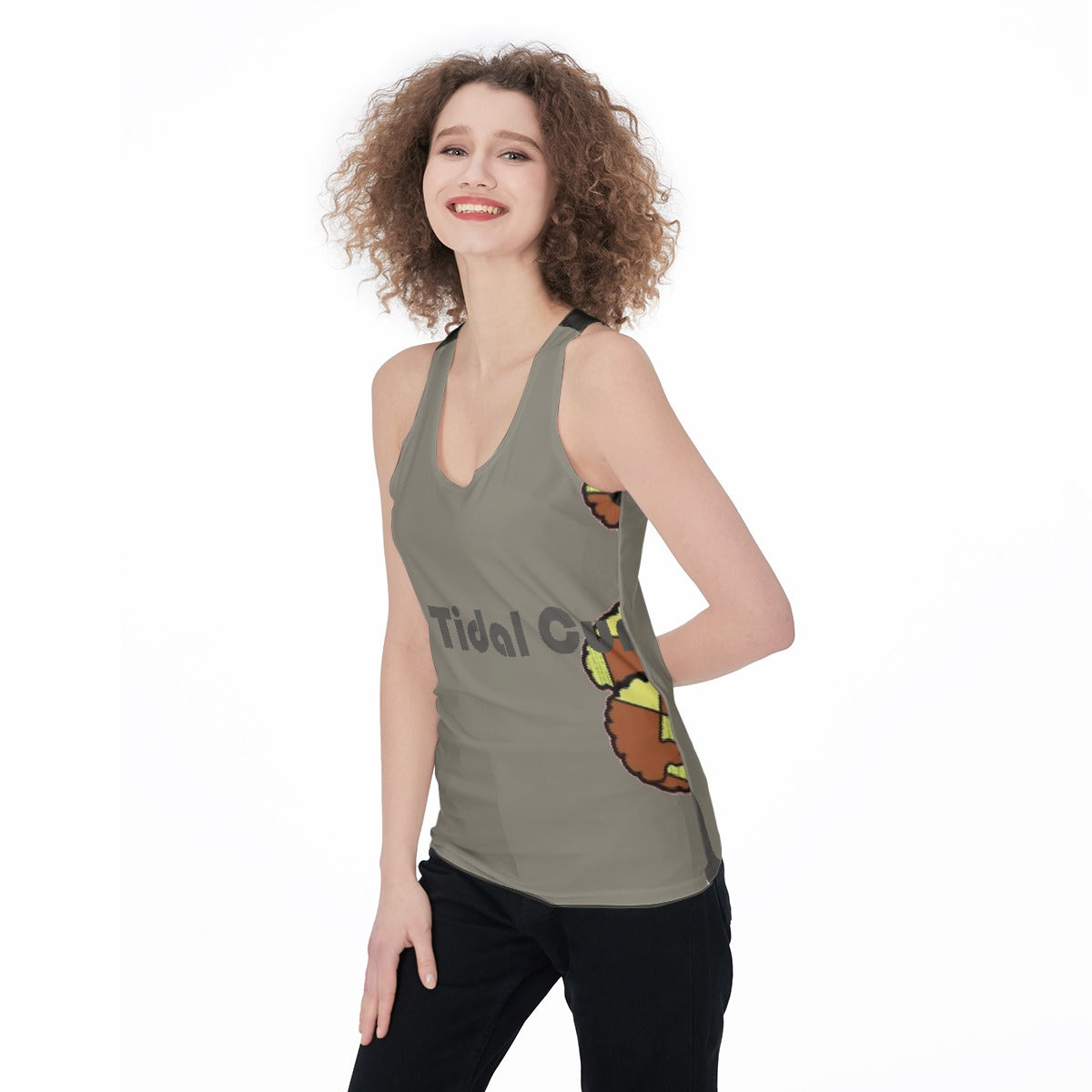 All-Over Print Women's Racerback Tank Top