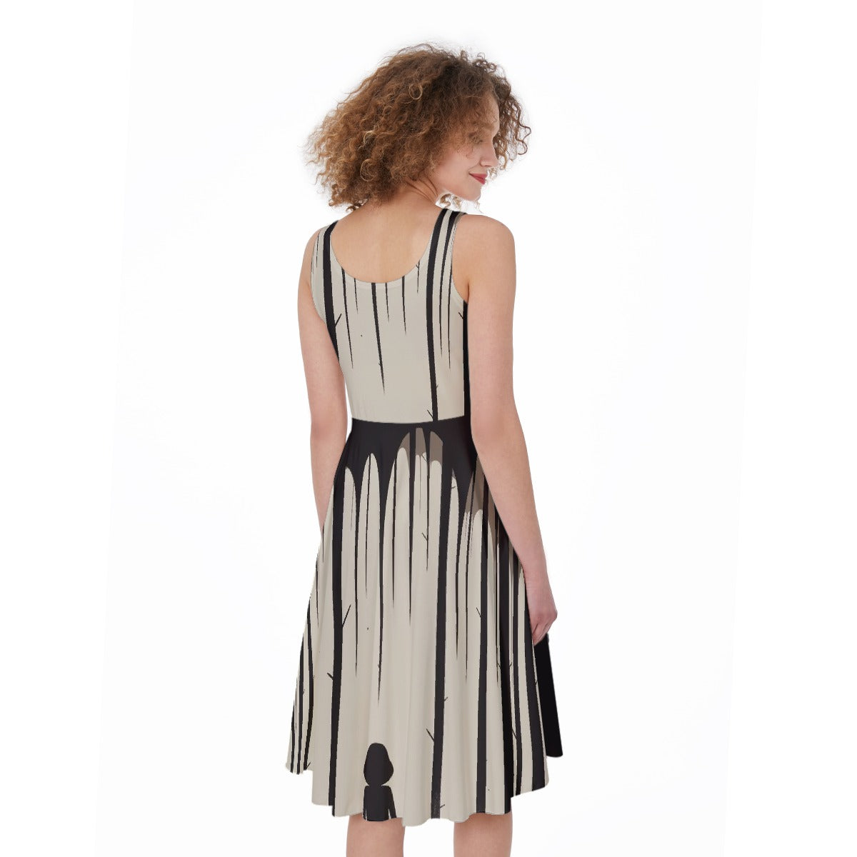 All-Over Print Women's Sleeveless Dress