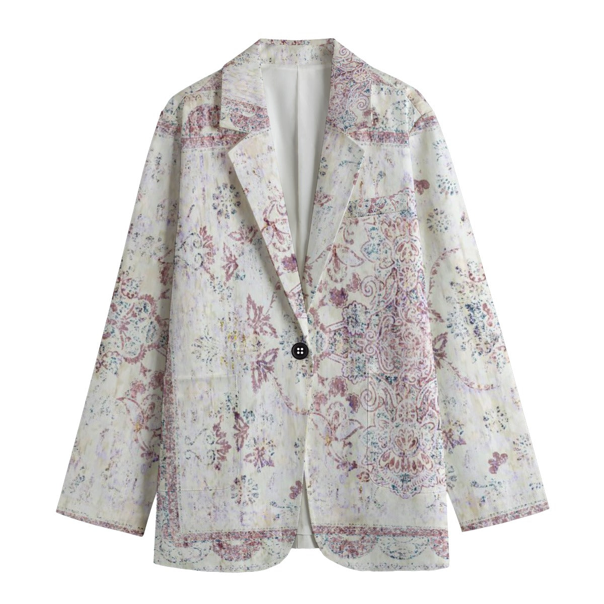 All-Over Print Women's Leisure Blazer