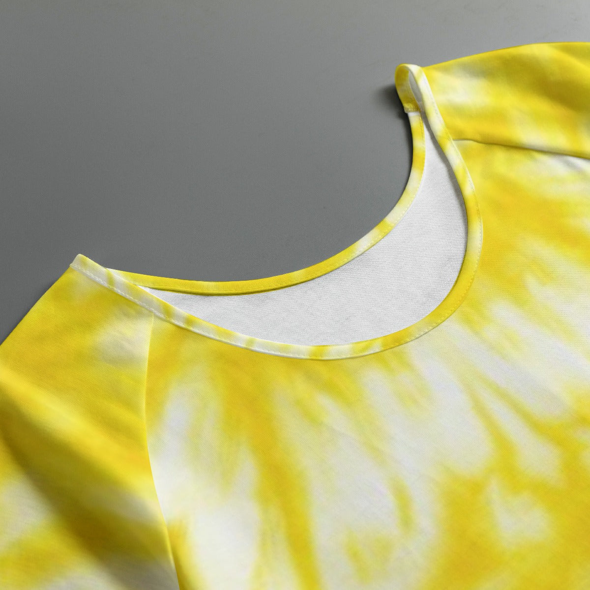All-Over Print Women's Round Neck T-shirt With Raglan Sleeve