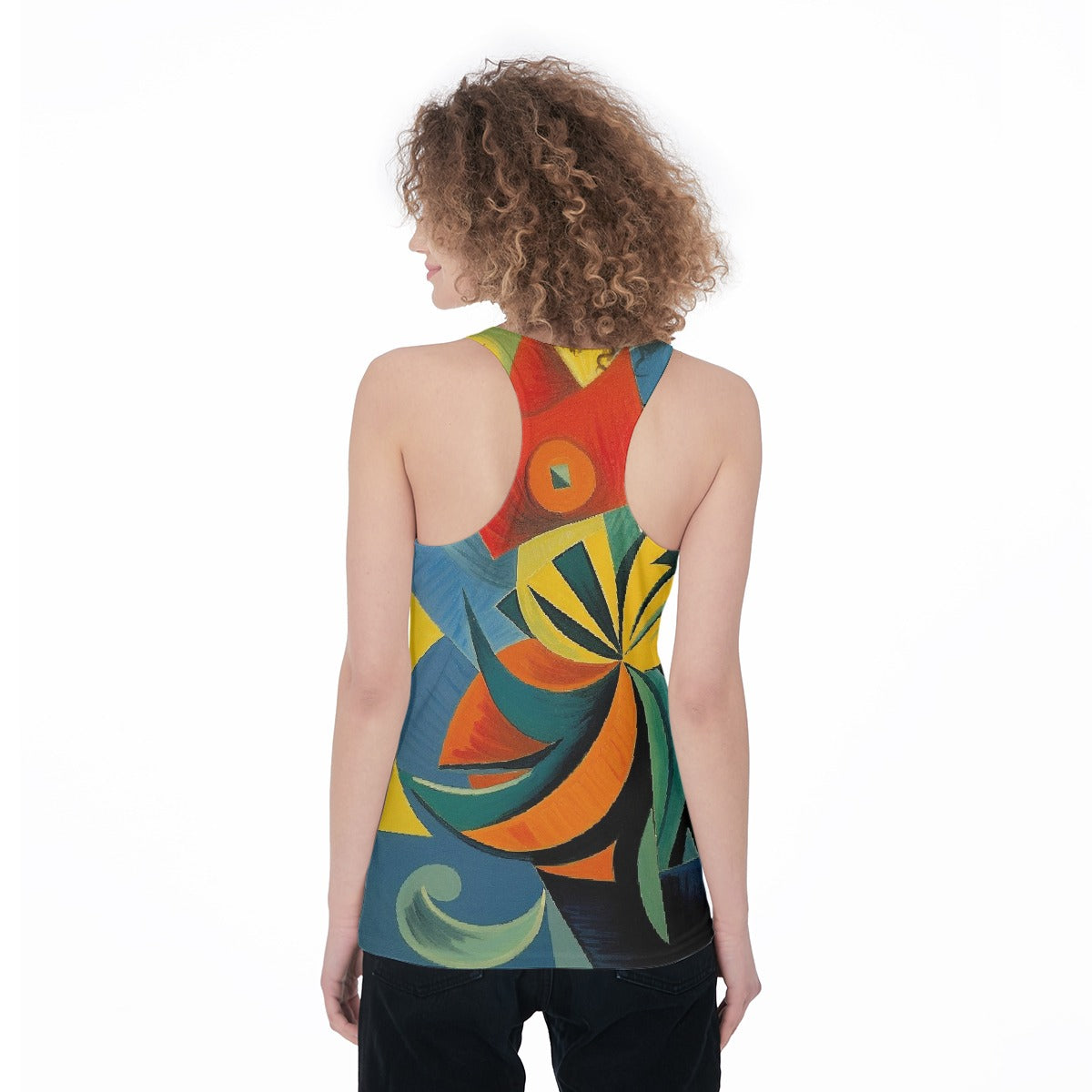 All-Over Print Women's Racerback Tank Top