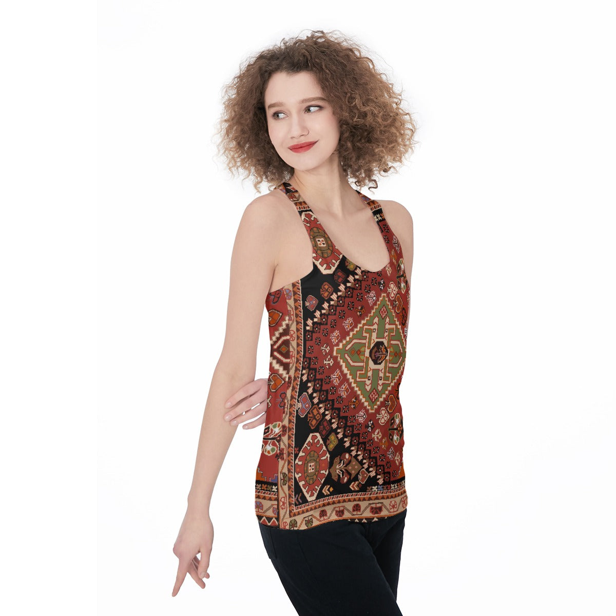 All-Over Print Women's Racerback Tank Top