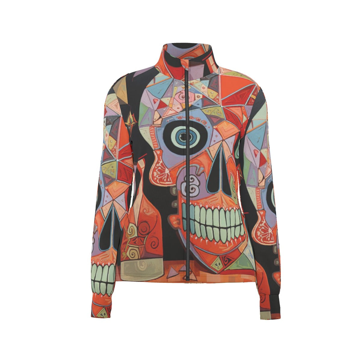 All-Over Print Women's Long Sleeve Thumbhole Jacket