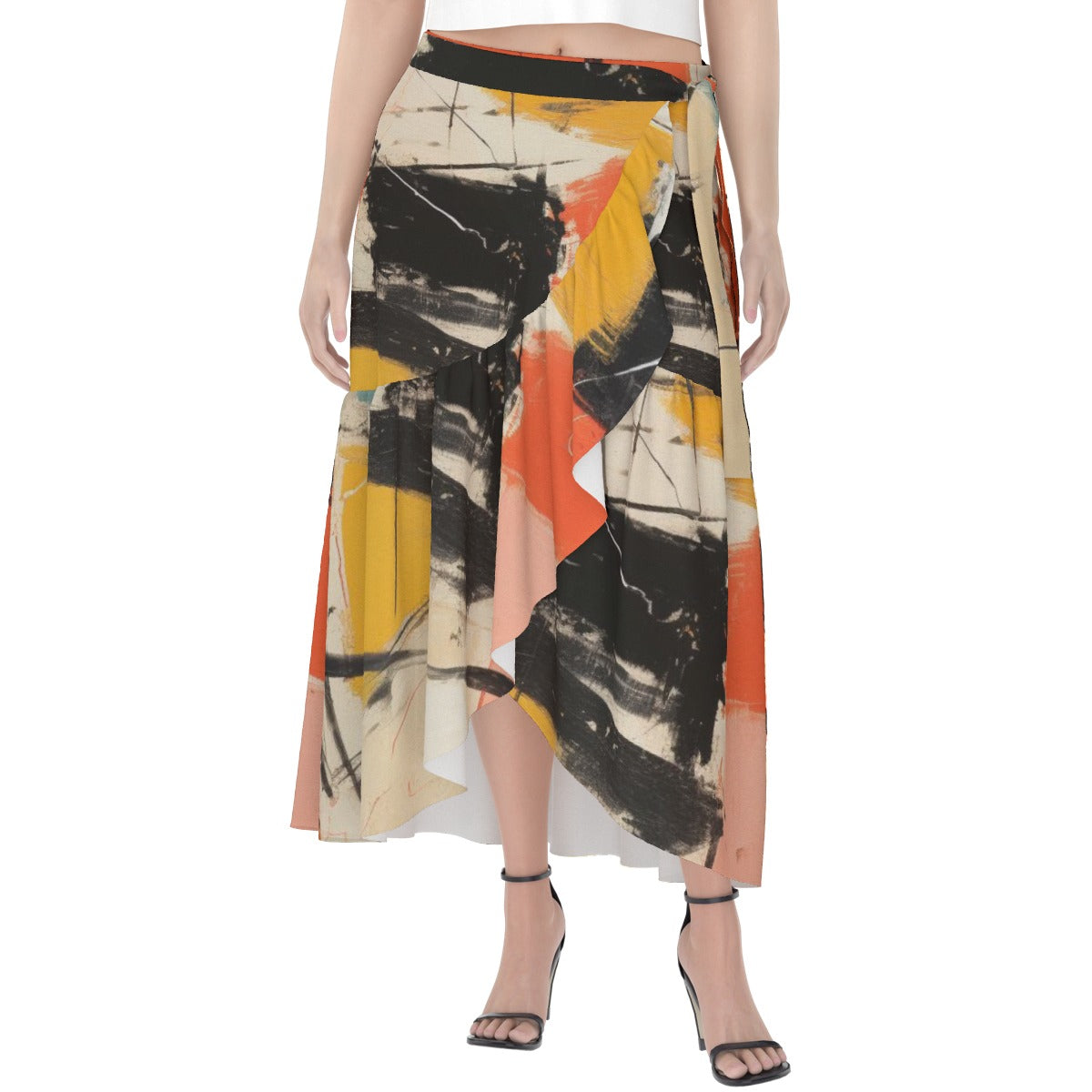 All-Over Print Women's Wrap Skirt