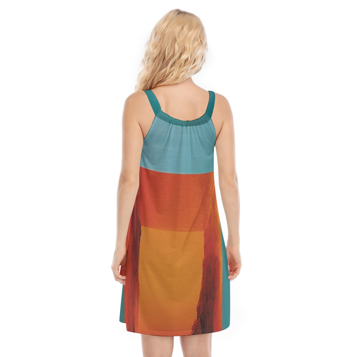 All-Over Print Women's Sleeveless Cami Dress