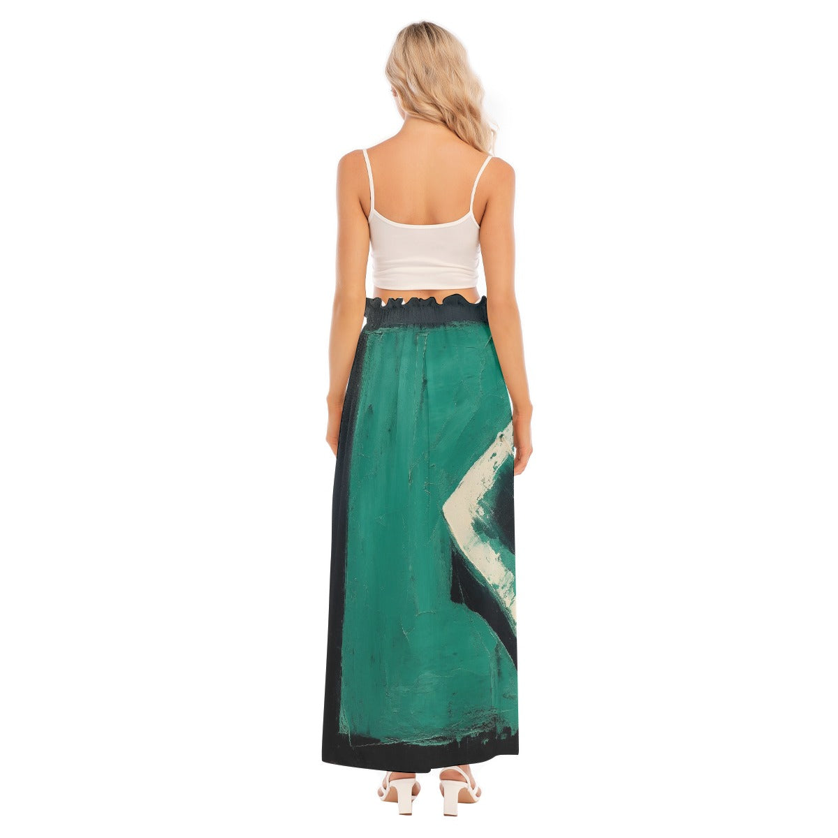 All-Over Print Women's Side Split Skirt