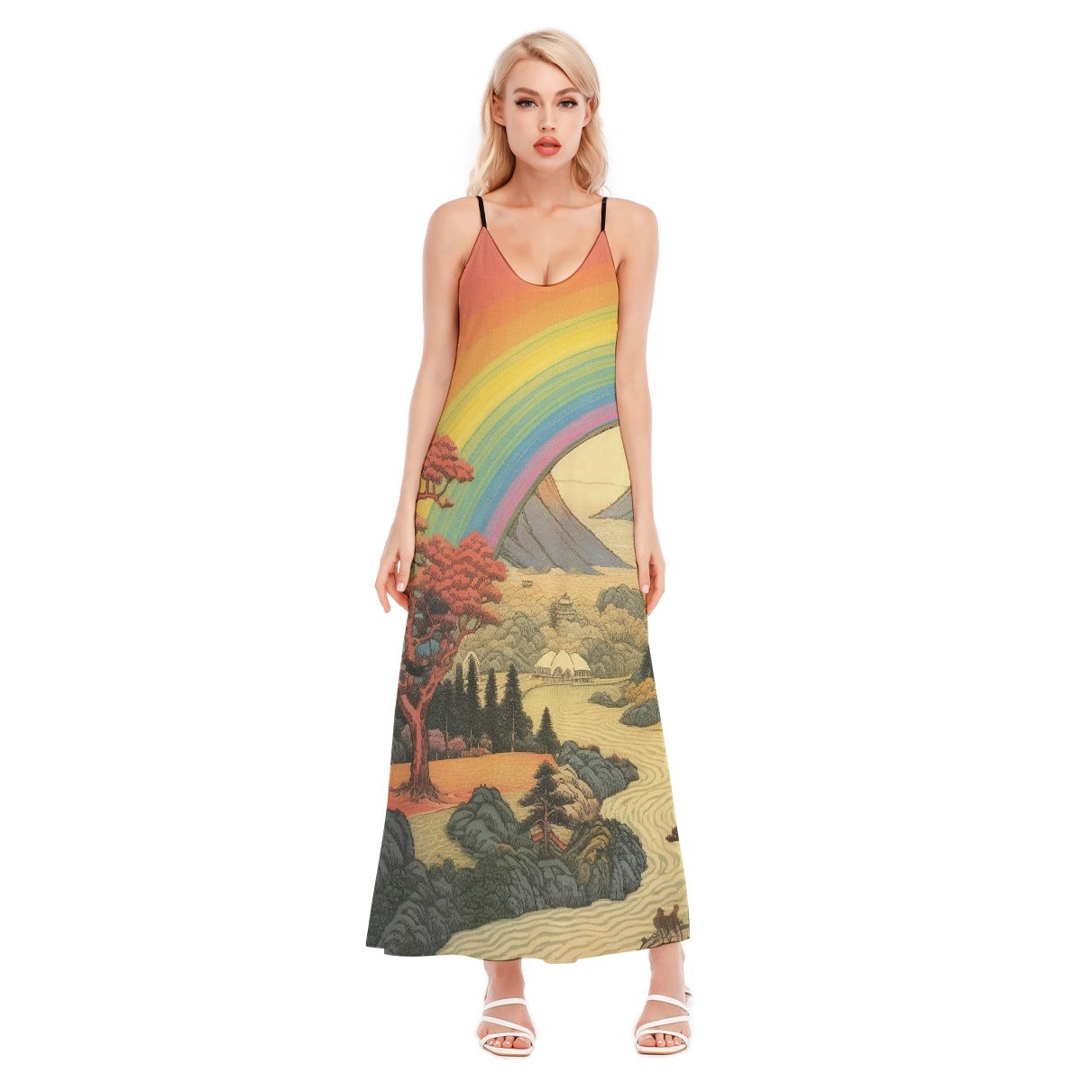 All-Over Print Women's Sling Dress