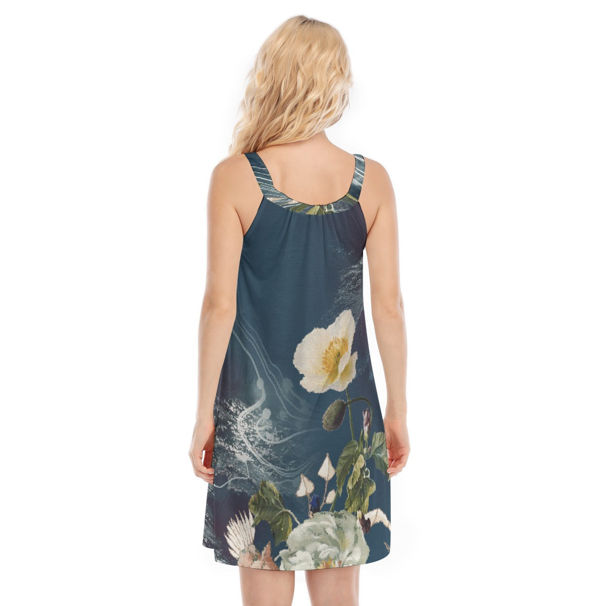 All-Over Print Women's Sleeveless Cami Dress