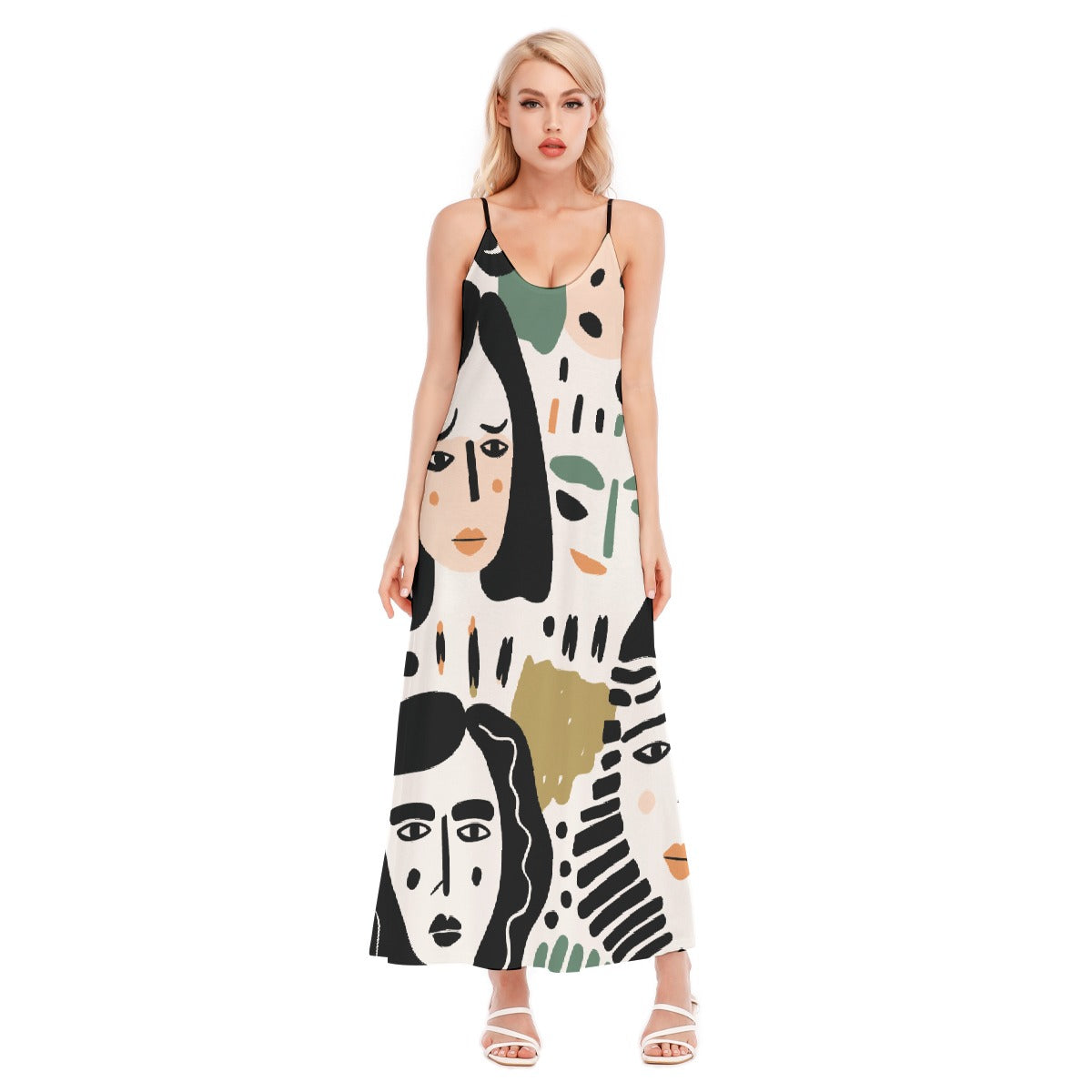 All-Over Print Women's Sling Dress