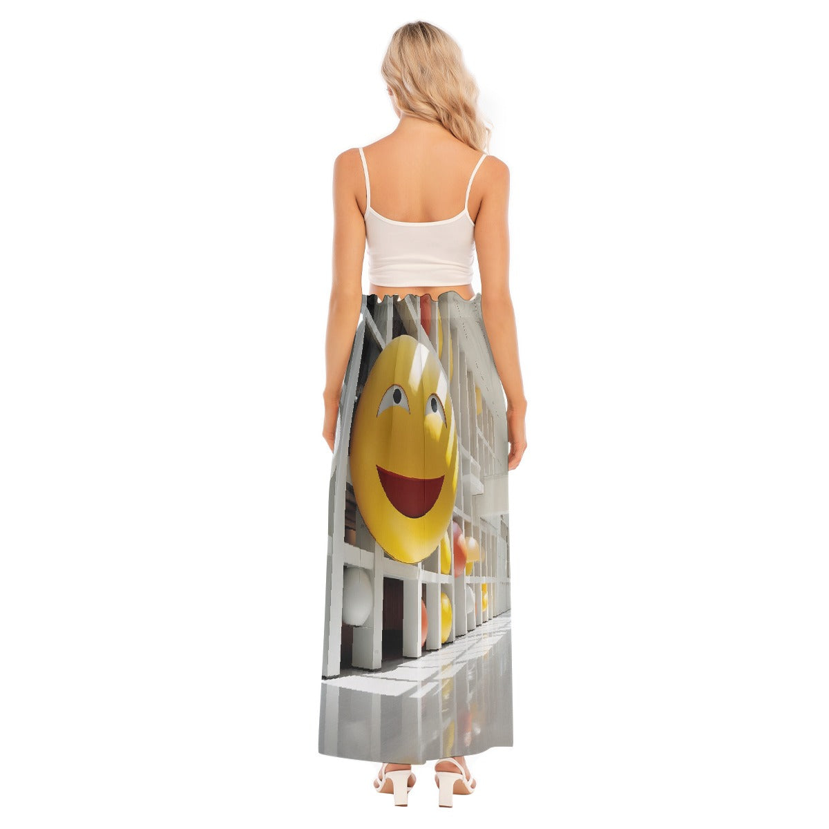 All-Over Print Women's Side Split Skirt