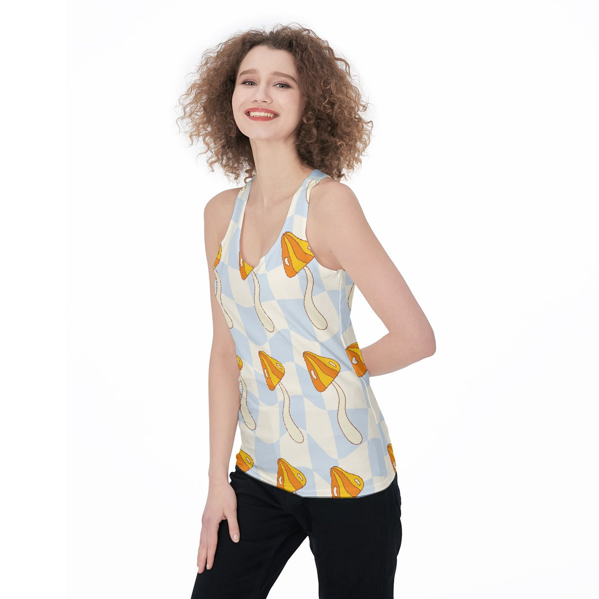 All-Over Print Women's Racerback Tank Top