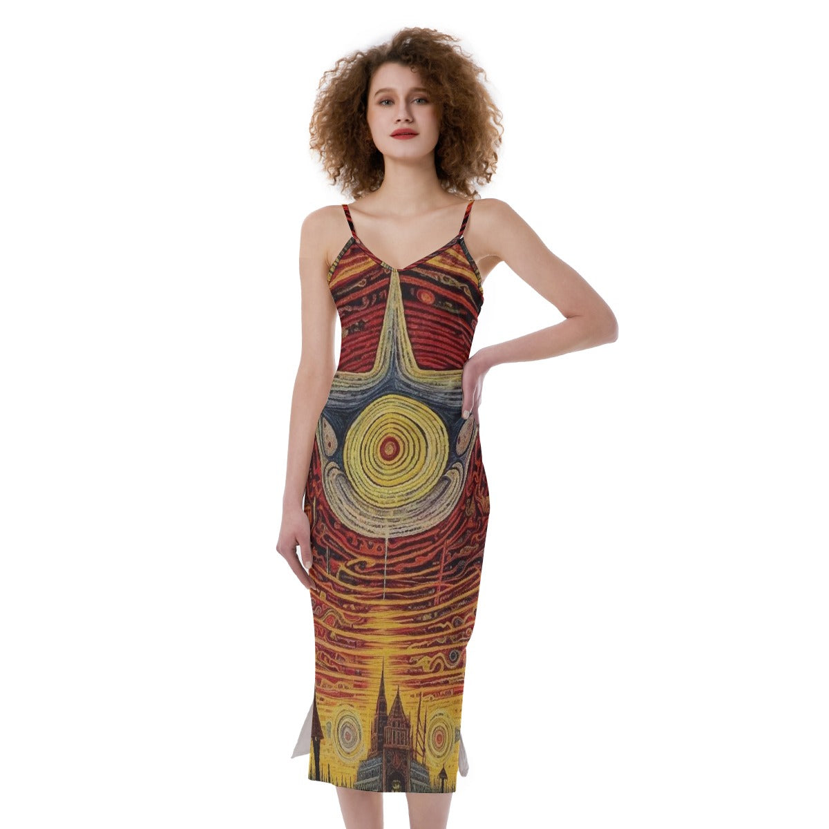 All-Over Print Women's Cami Dress