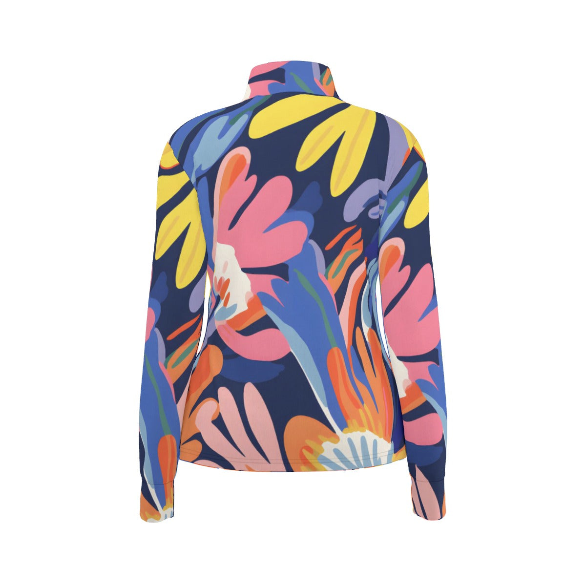 All-Over Print Women's Long Sleeve Thumbhole Jacket