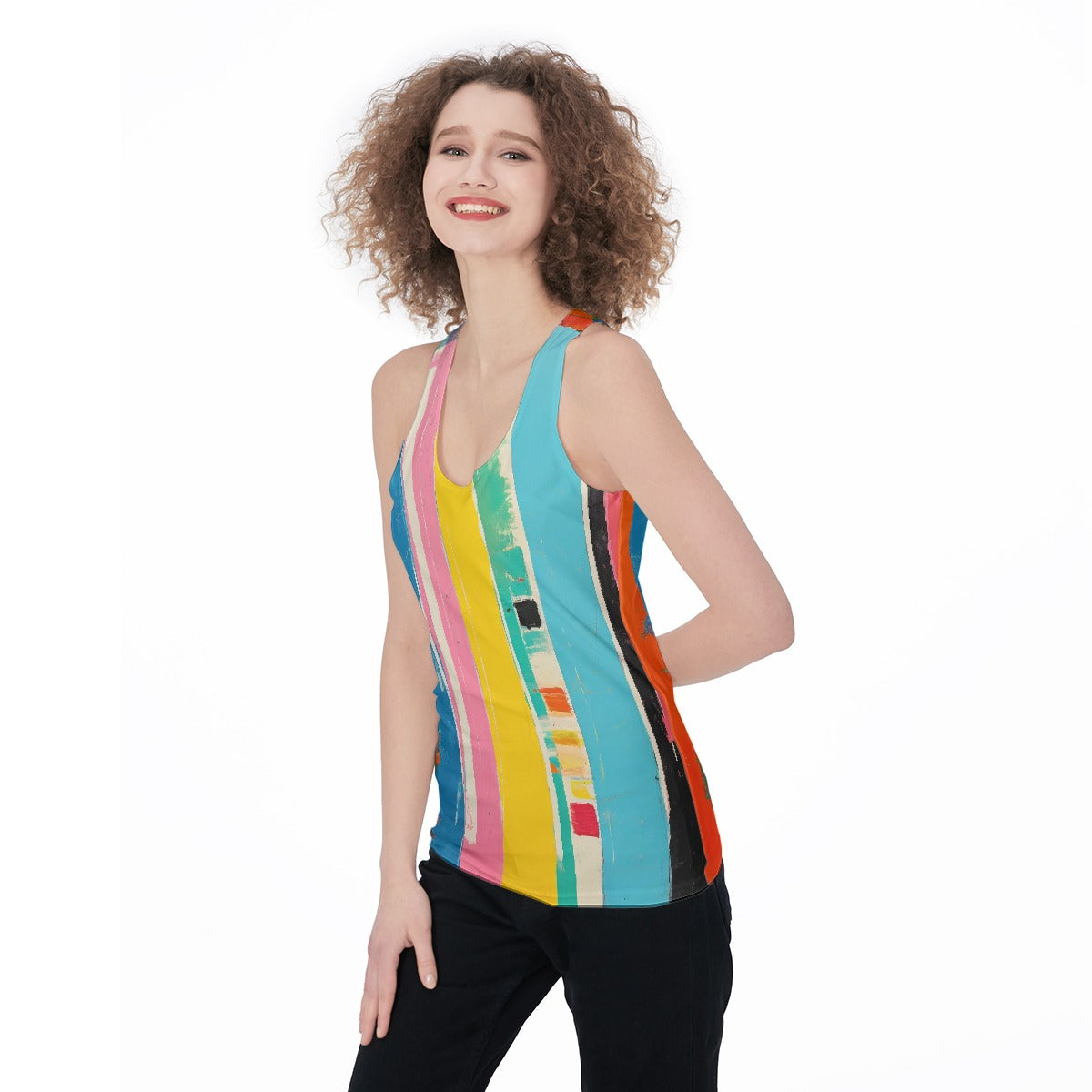 All-Over Print Women's Racerback Tank Top