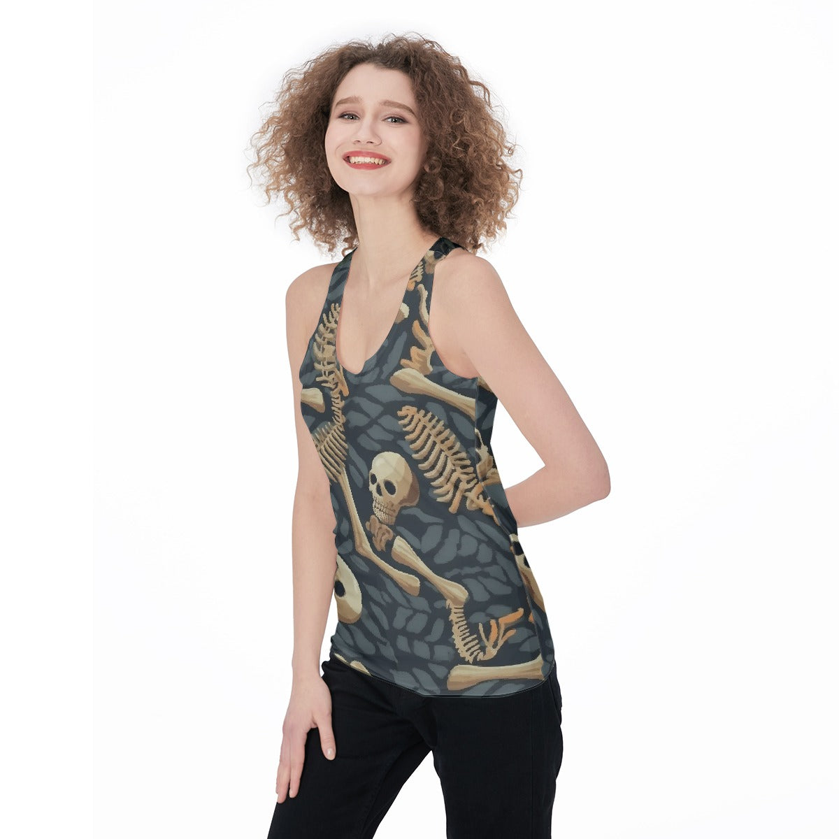 All-Over Print Women's Racerback Tank Top