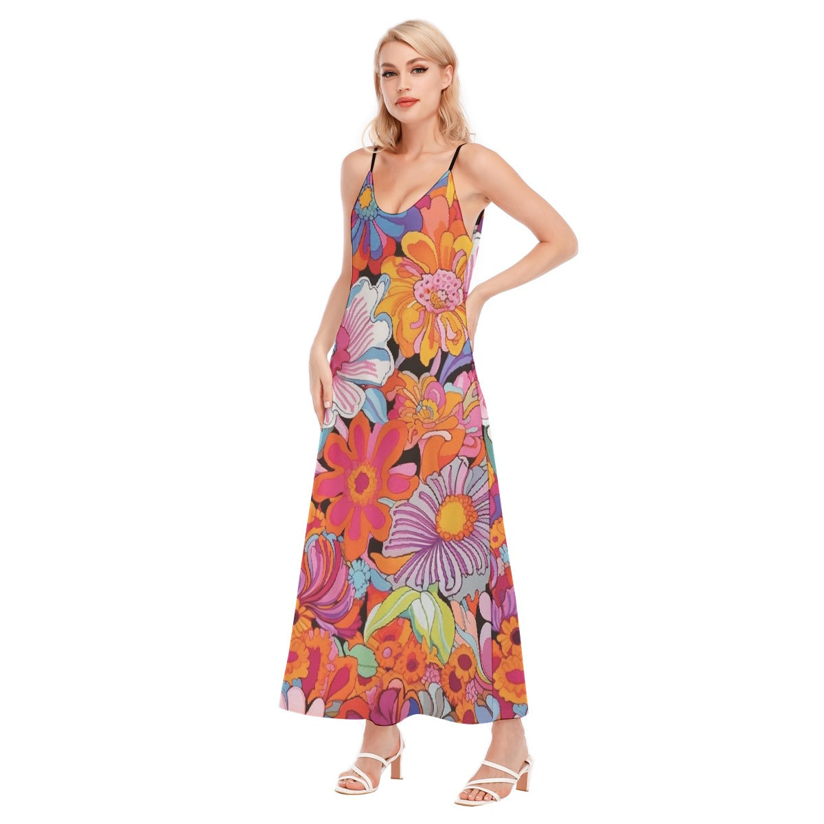 All-Over Print Women's Sling Dress
