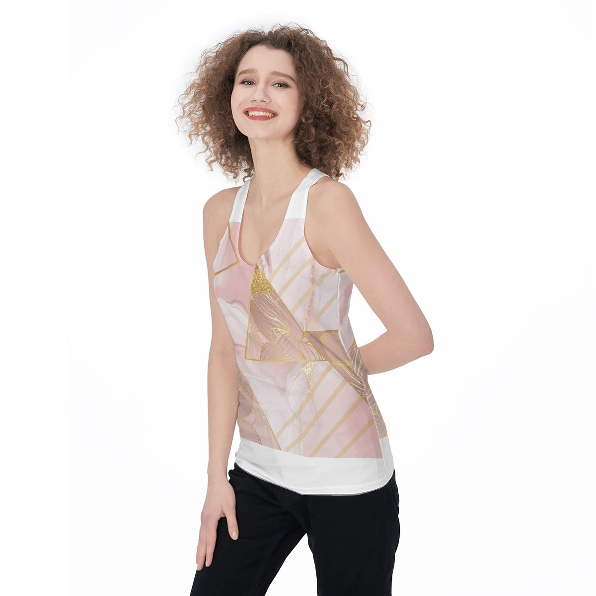 All-Over Print Women's Racerback Tank Top