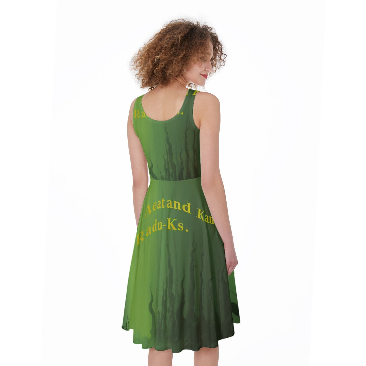 All-Over Print Women's Sleeveless Dress