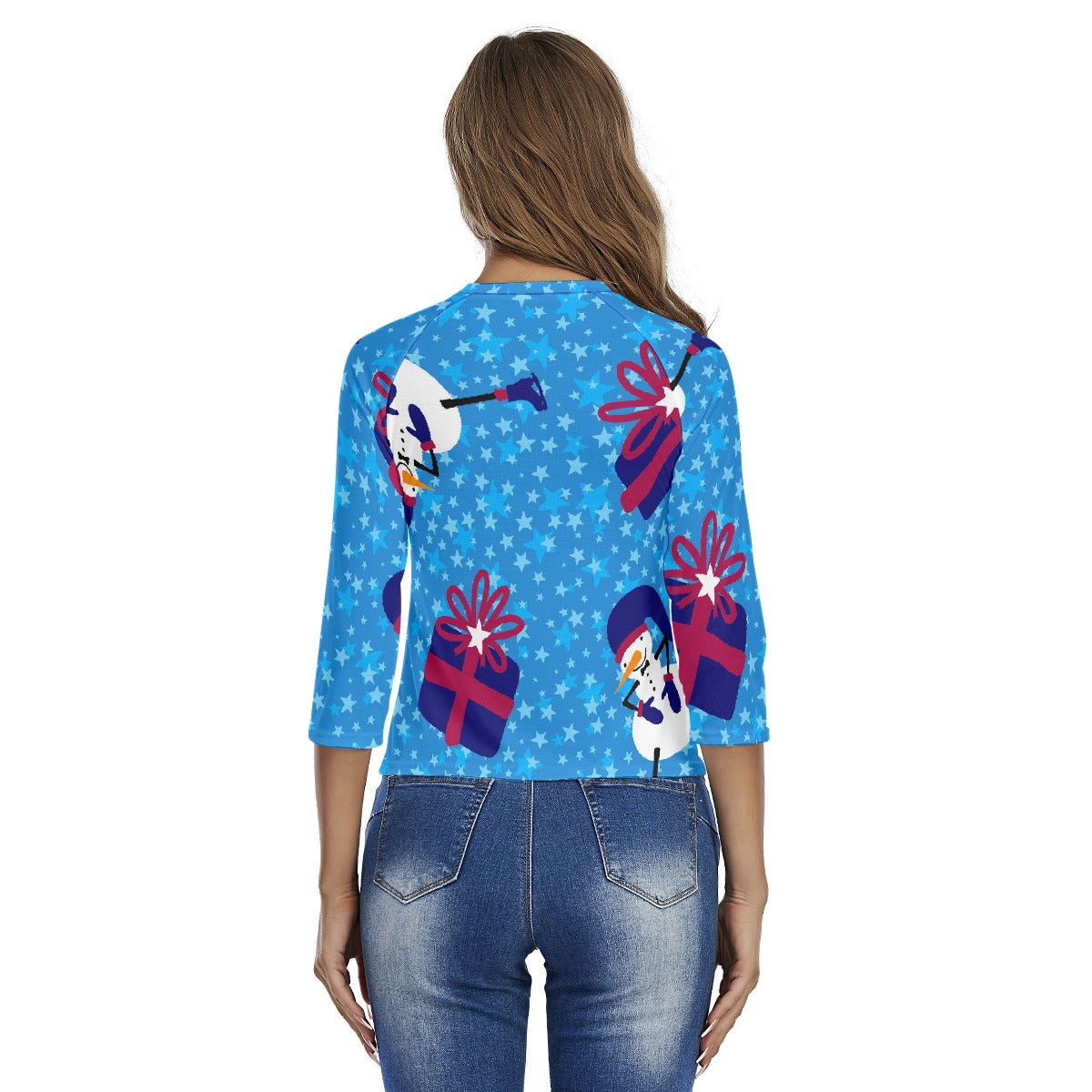 All-Over Print Women's Raglan Sleeves T-shirts