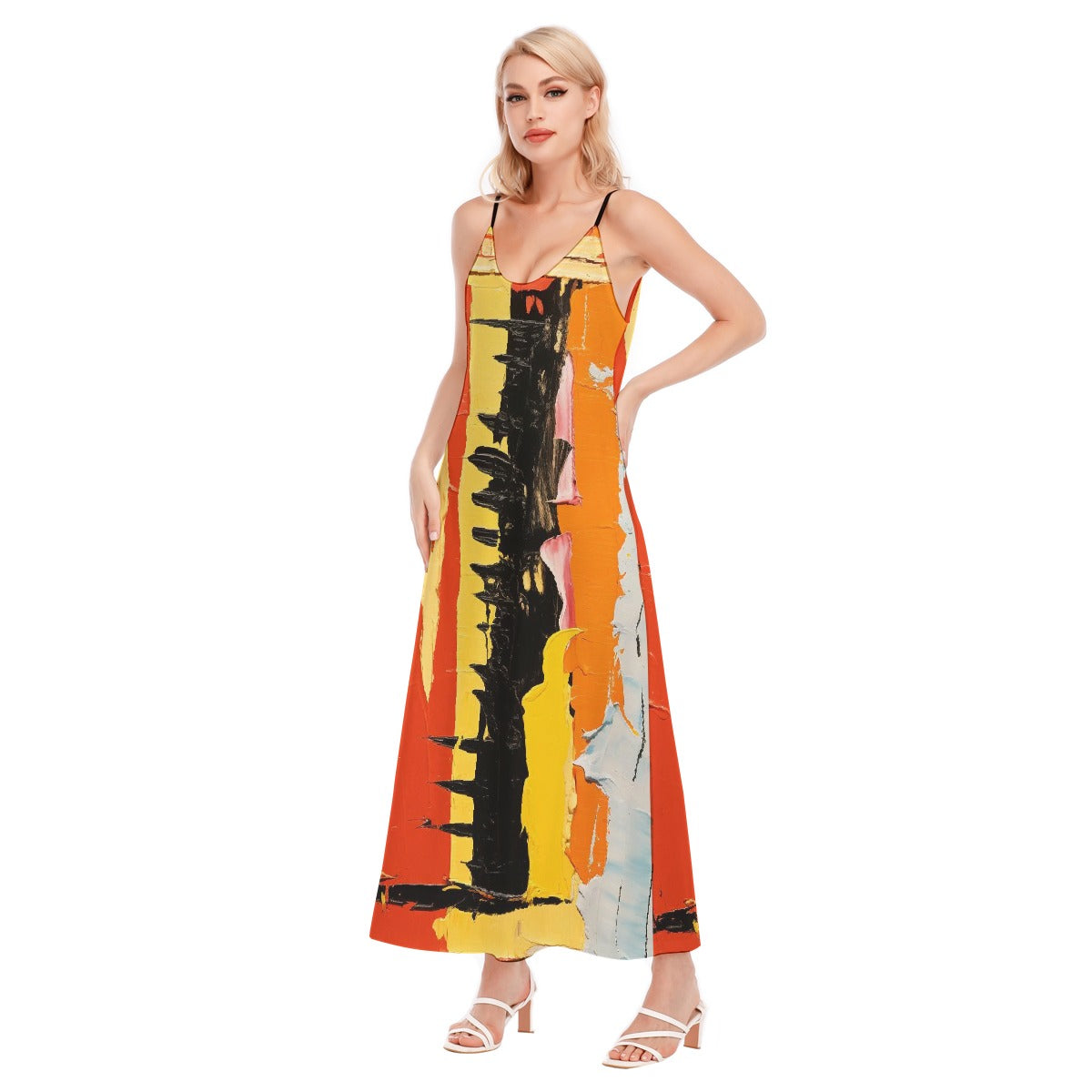 All-Over Print Women's Sling Dress