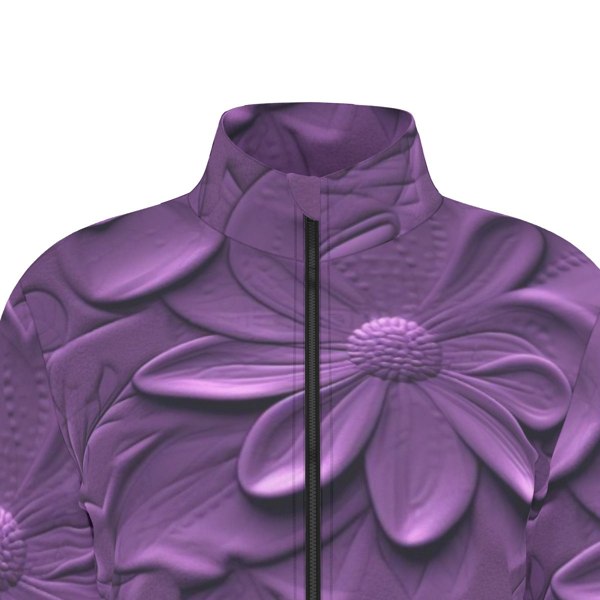 All-Over Print Women's Long Sleeve Thumbhole Jacket