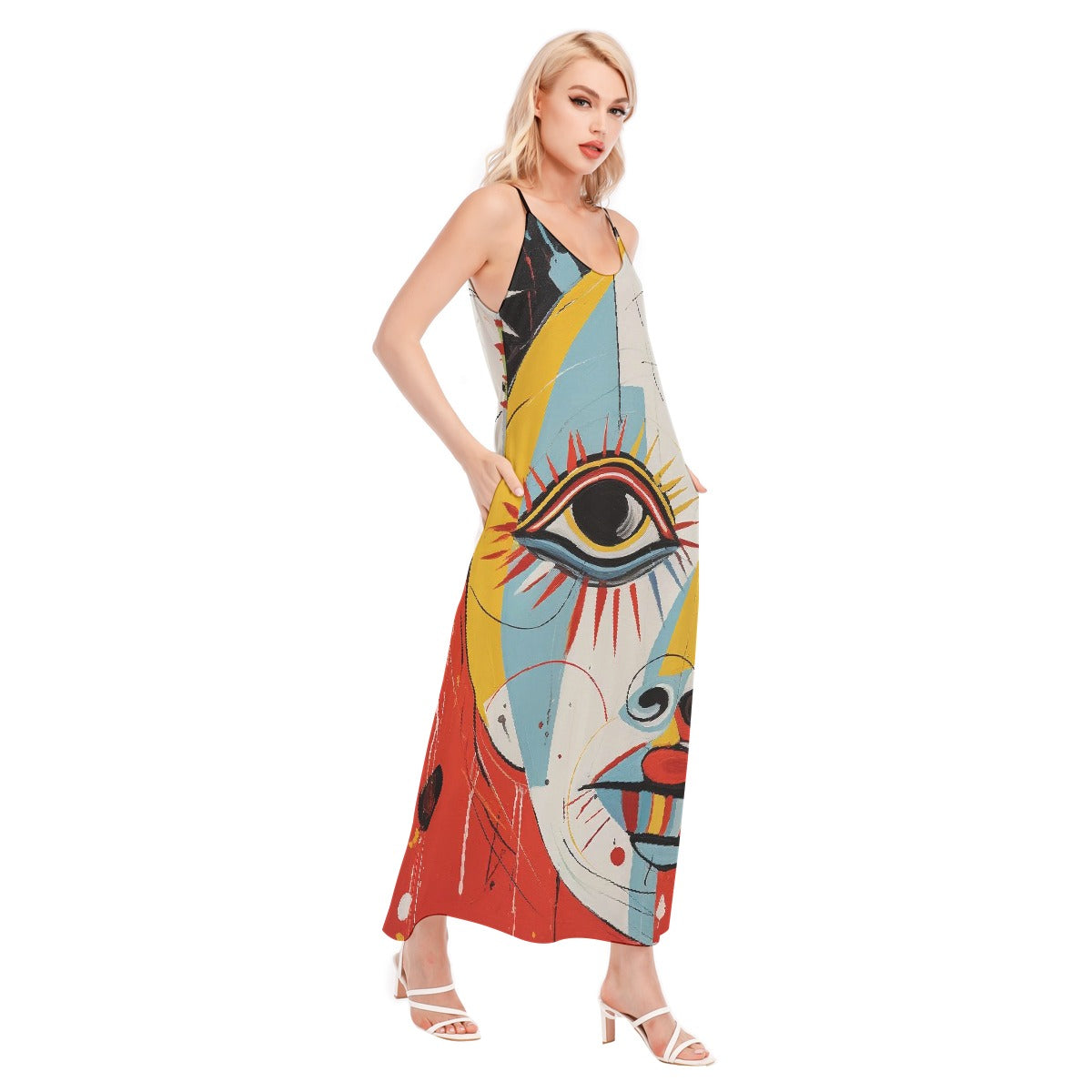 All-Over Print Women's Sling Dress