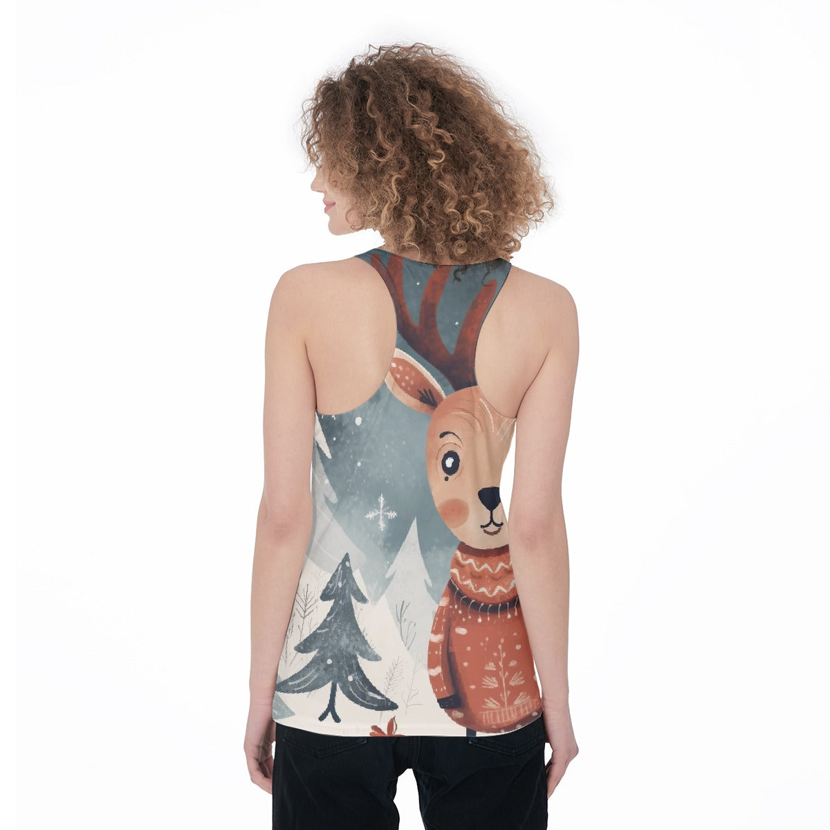All-Over Print Women's Racerback Tank Top