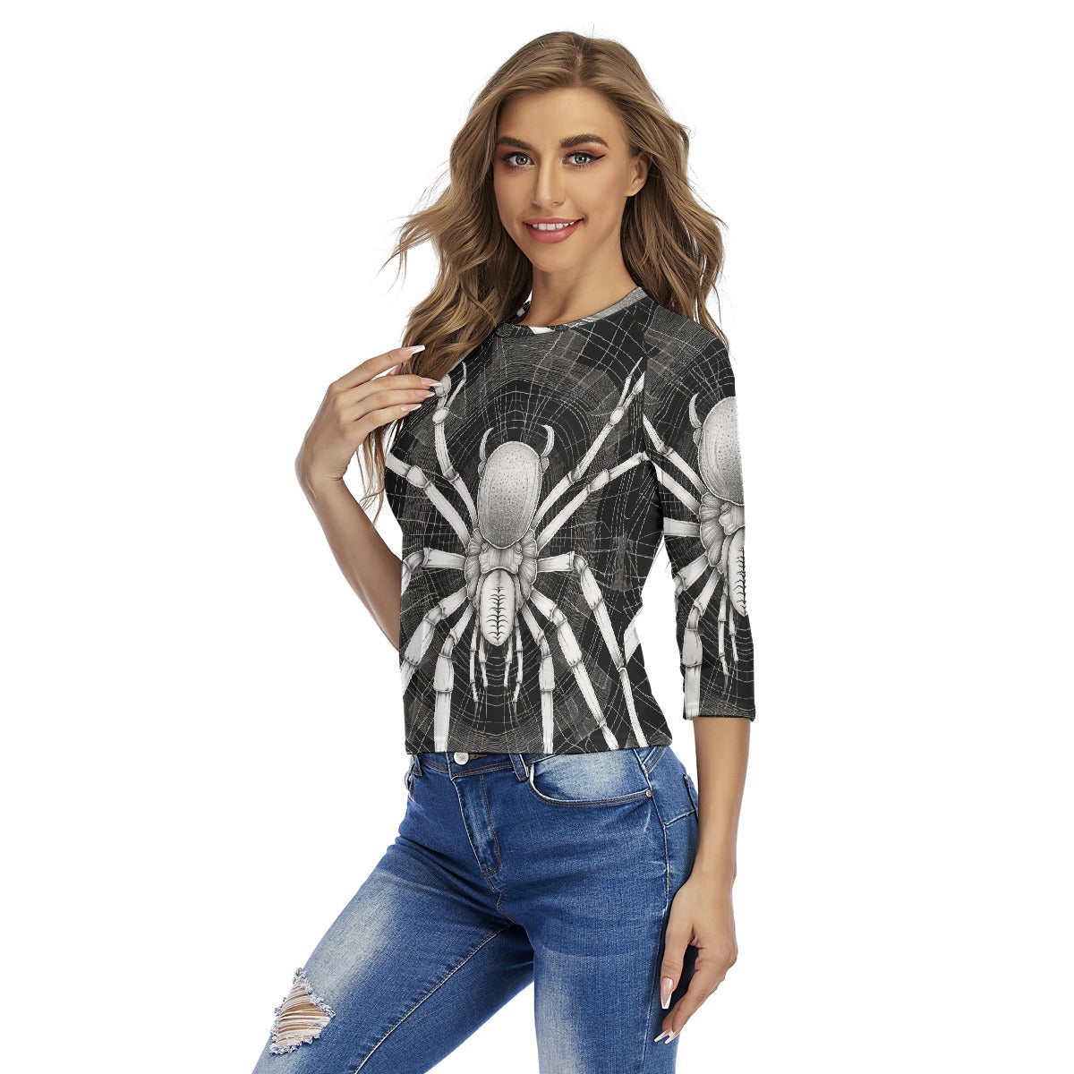 All-Over Print Women's Raglan Sleeves T-shirts