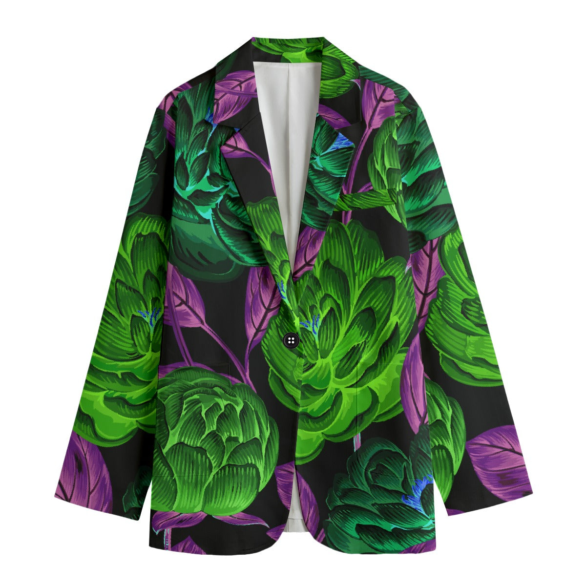 All-Over Print Women's Leisure Blazer