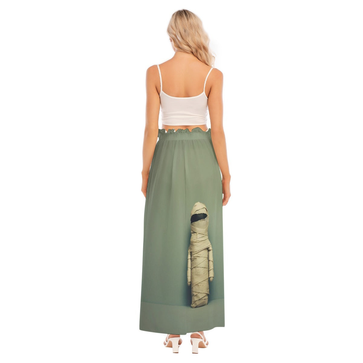 All-Over Print Women's Side Split Skirt