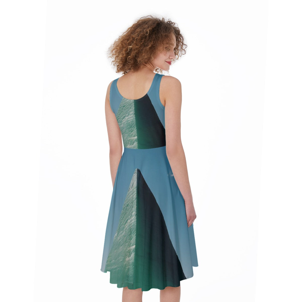 All-Over Print Women's Sleeveless Dress