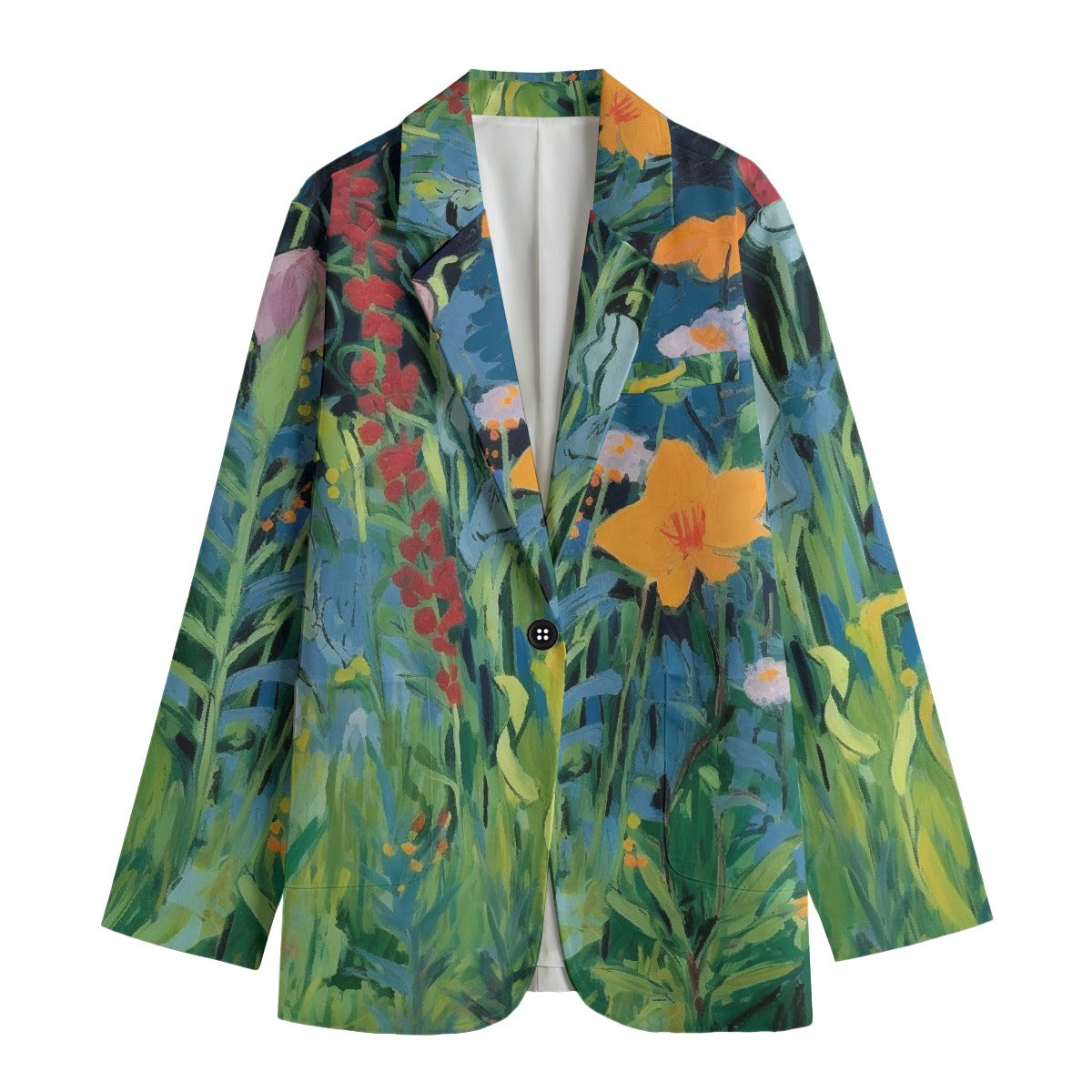 All-Over Print Women's Leisure Blazer