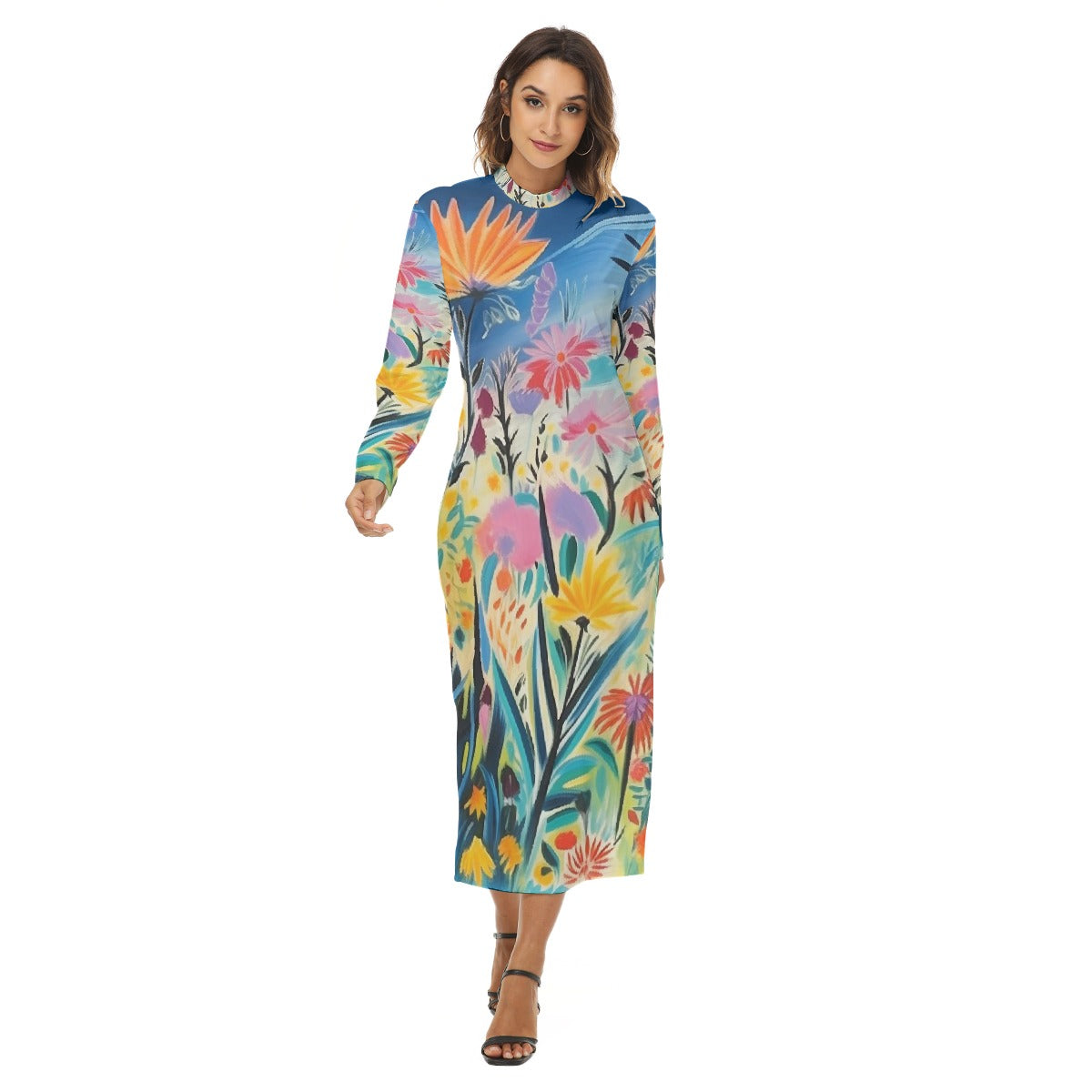 All-Over Print Women's Hip Dress