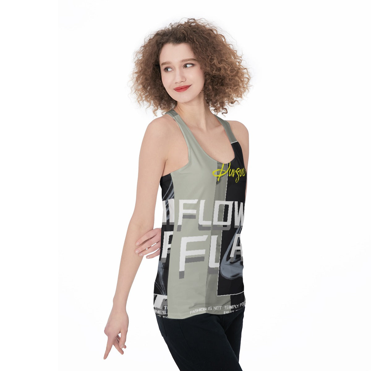 All-Over Print Women's Racerback Tank Top