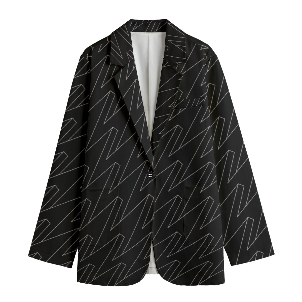 All-Over Print Women's Leisure Blazer