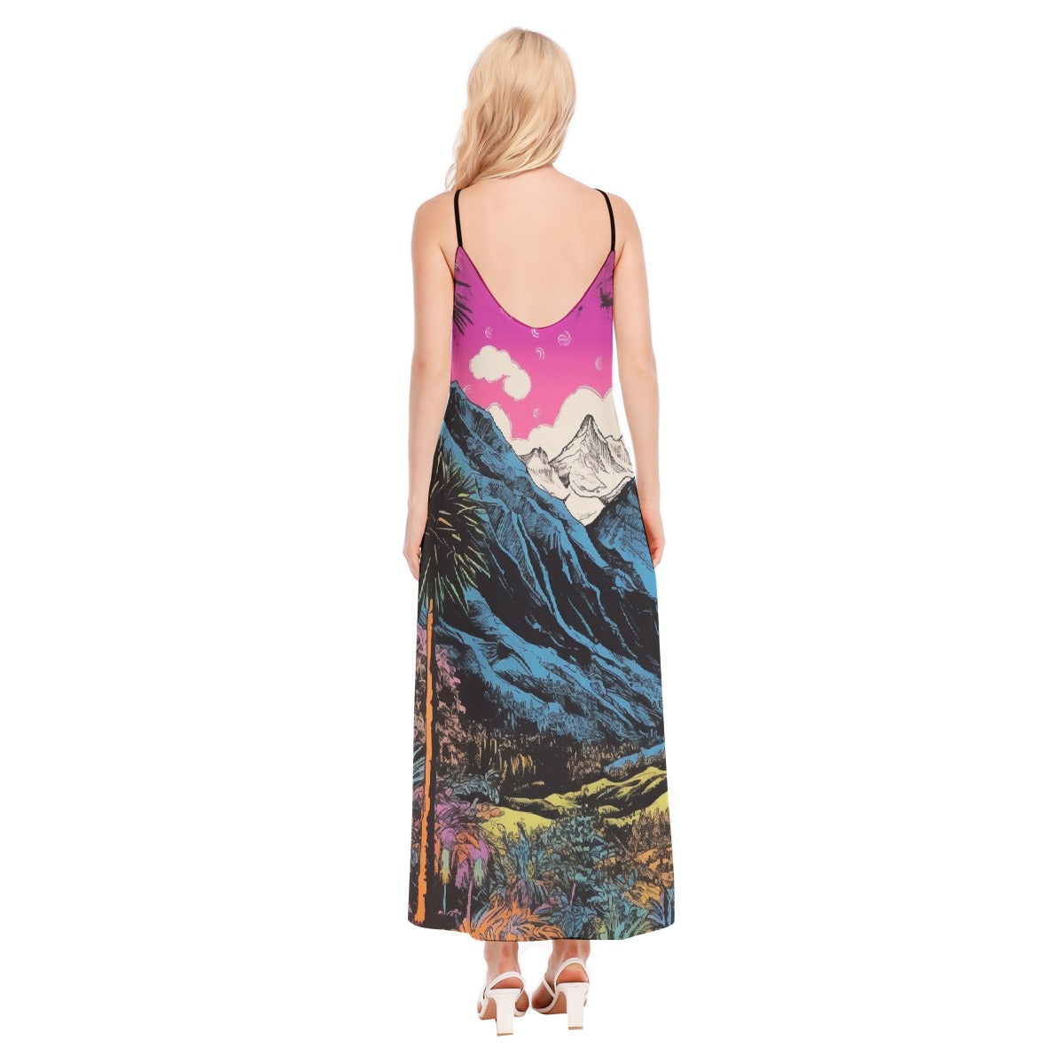 All-Over Print Women's Sling Dress