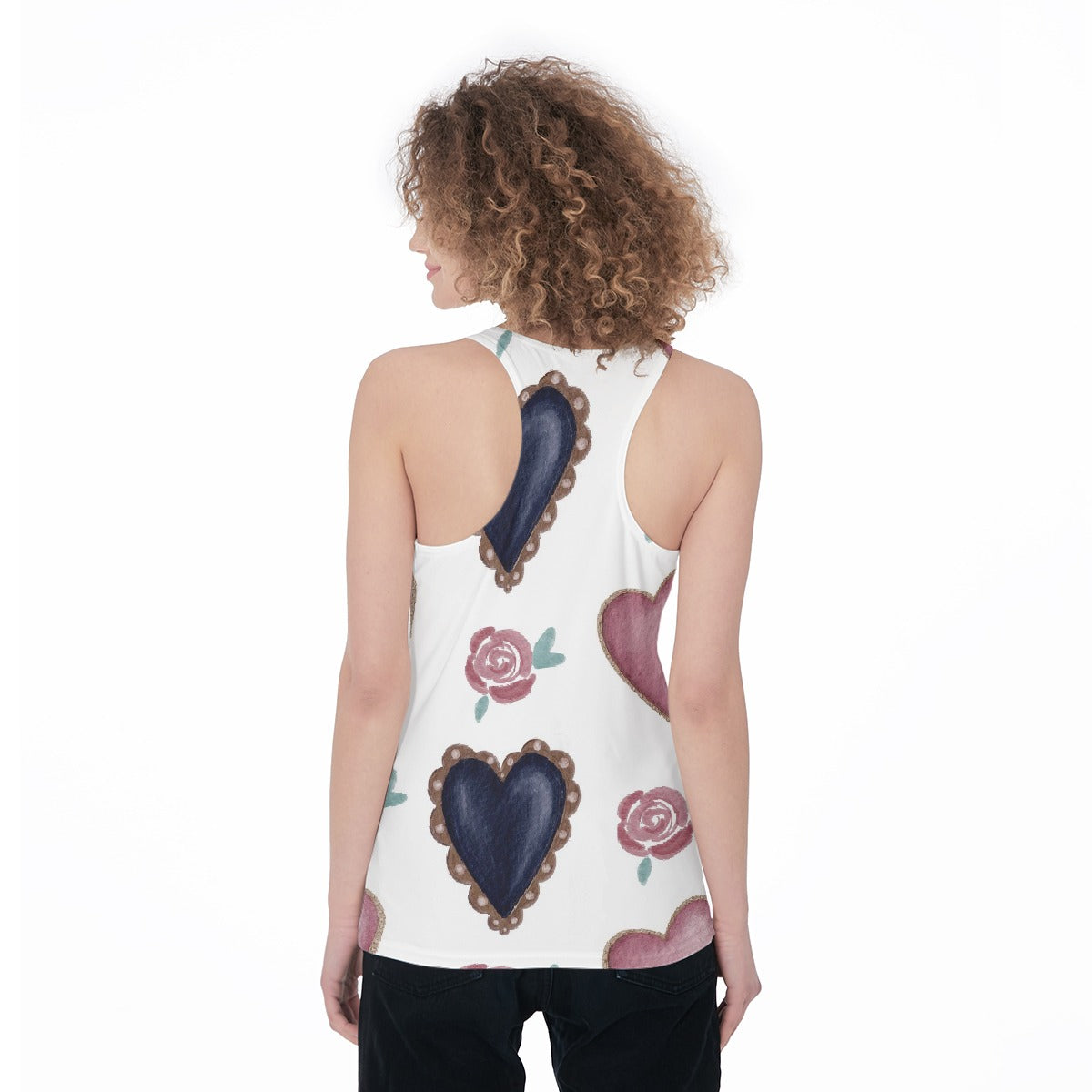 All-Over Print Women's Racerback Tank Top