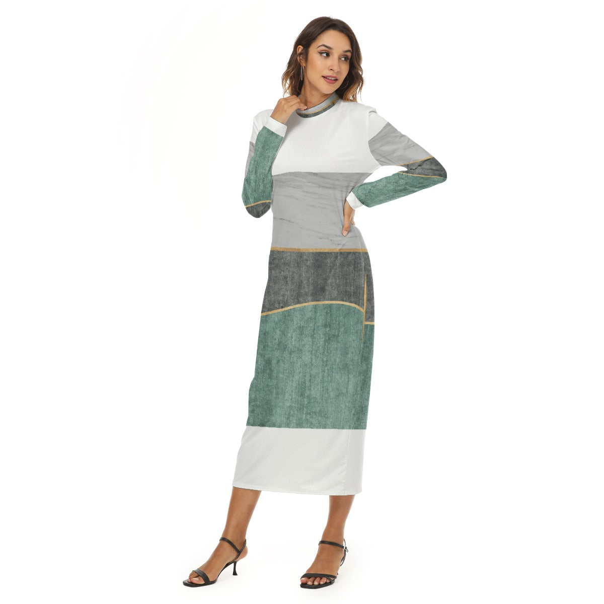 All-Over Print Women's Hip Dress