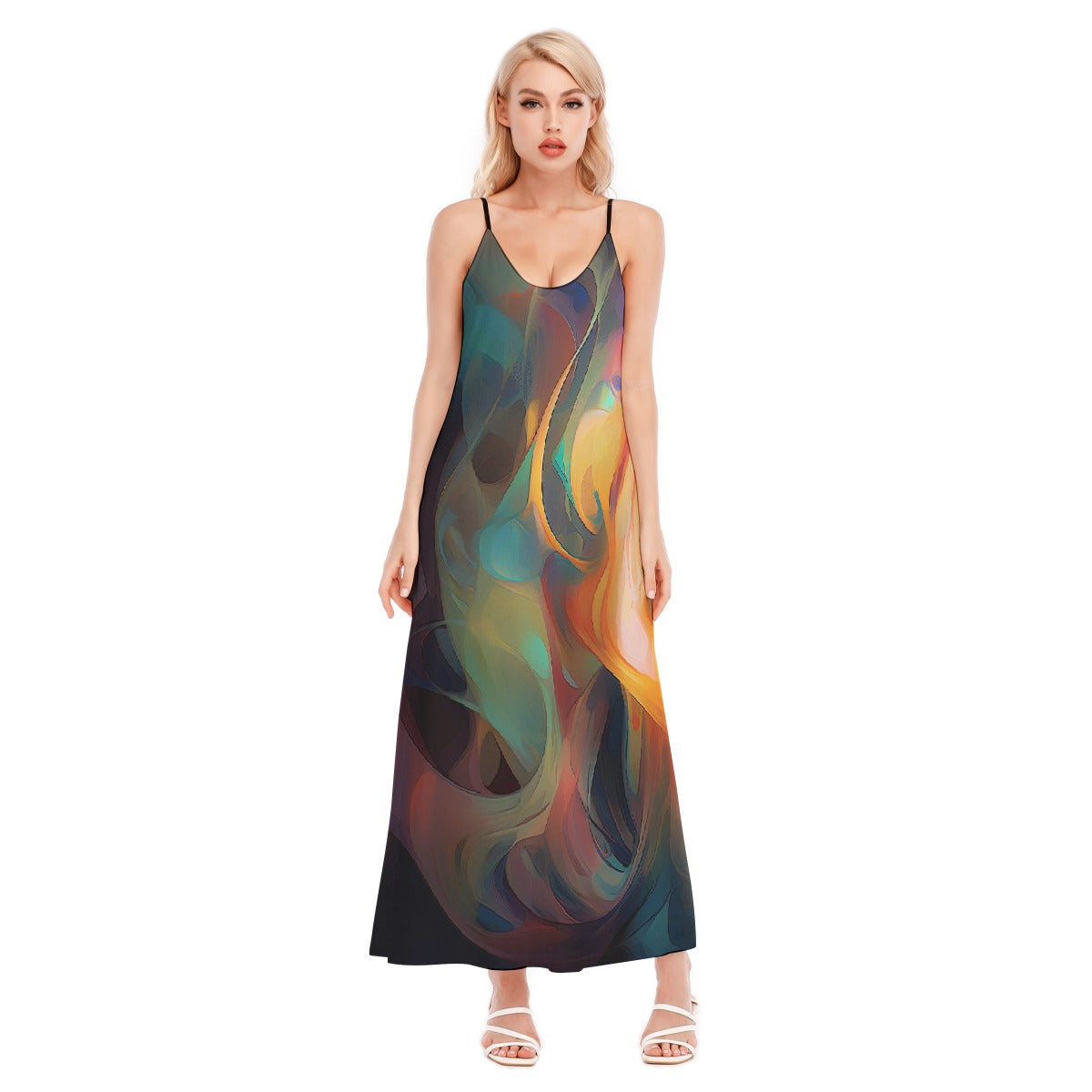 All-Over Print Women's Sling Dress