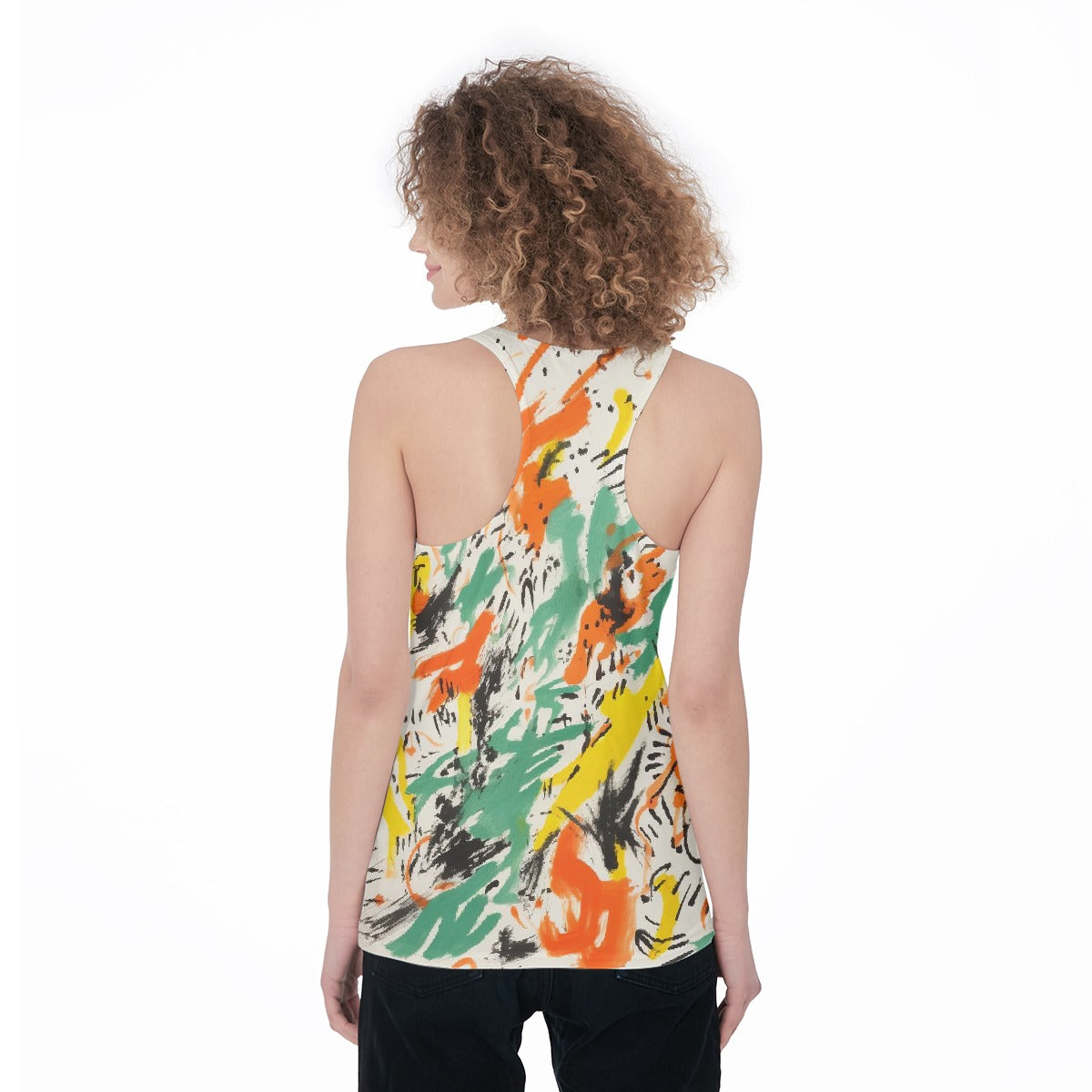 All-Over Print Women's Racerback Tank Top