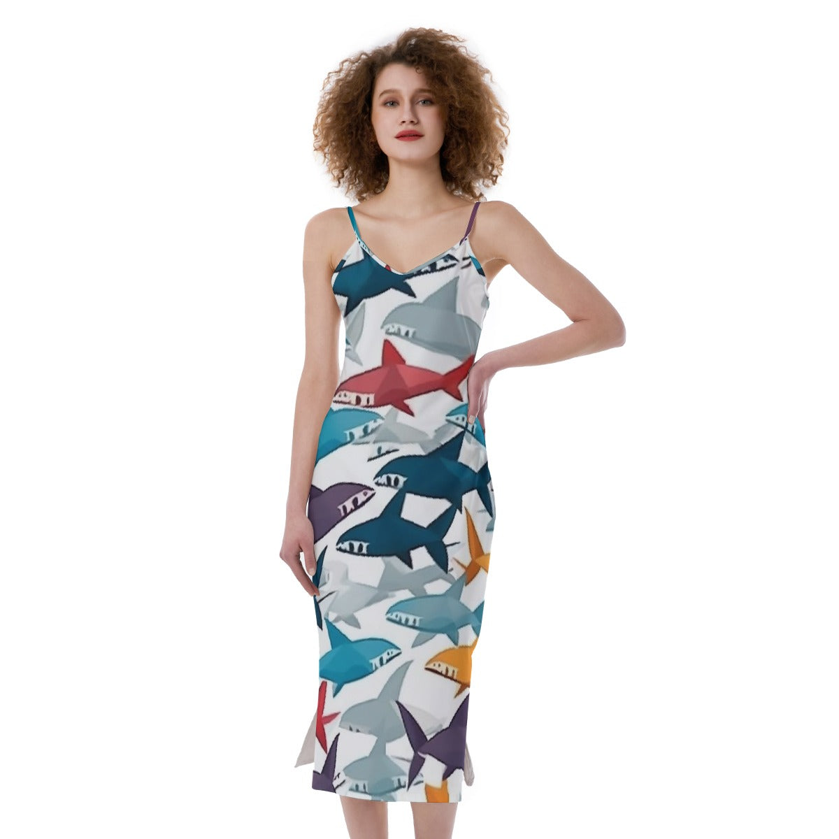 All-Over Print Women's Cami Dress