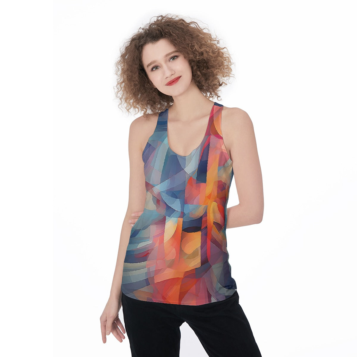 All-Over Print Women's Racerback Tank Top