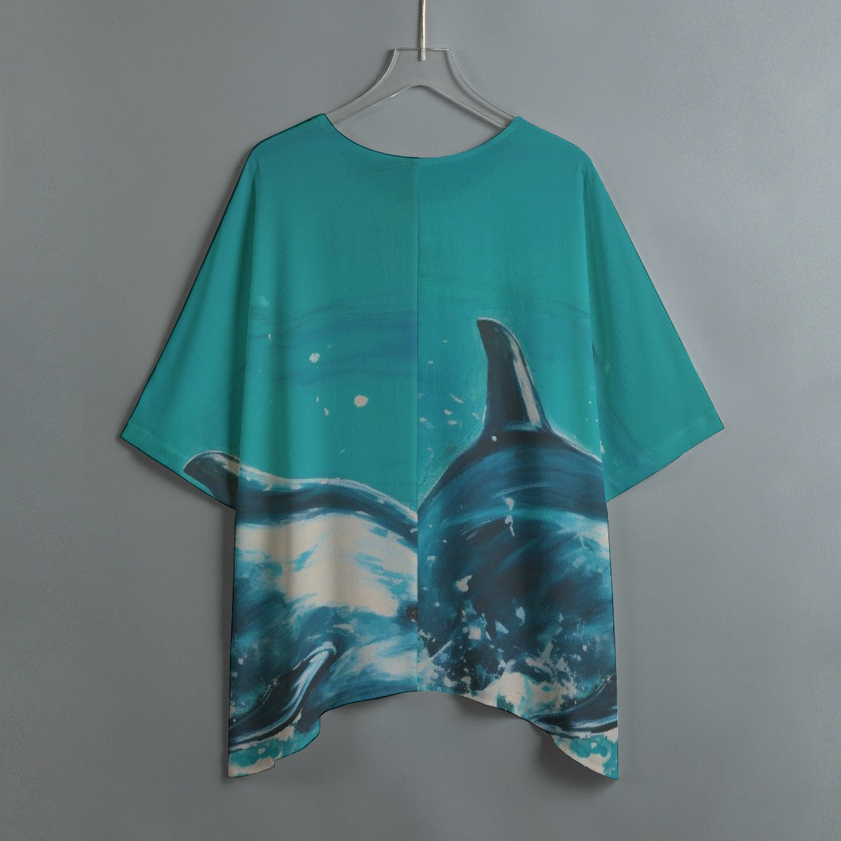 All-Over Print Women's Bat Sleeve Shirt