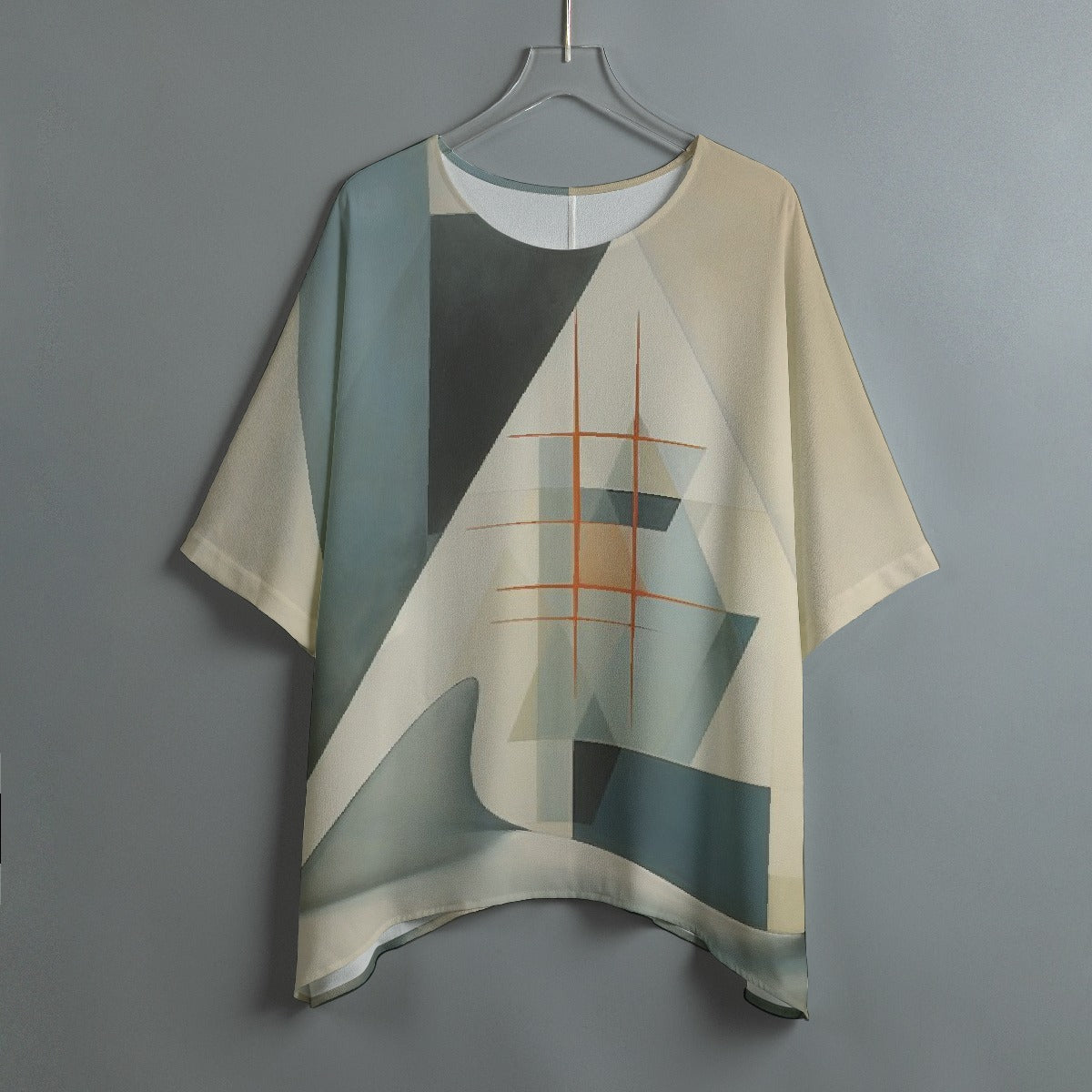 All-Over Print Women's Bat Sleeve Shirt