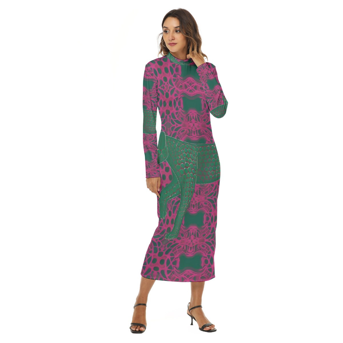 All-Over Print Women's Hip Dress