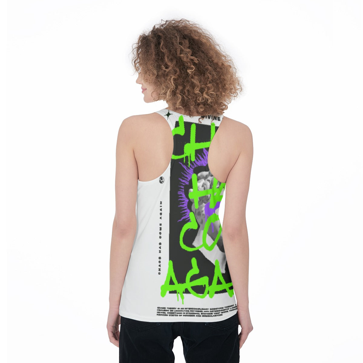 All-Over Print Women's Racerback Tank Top