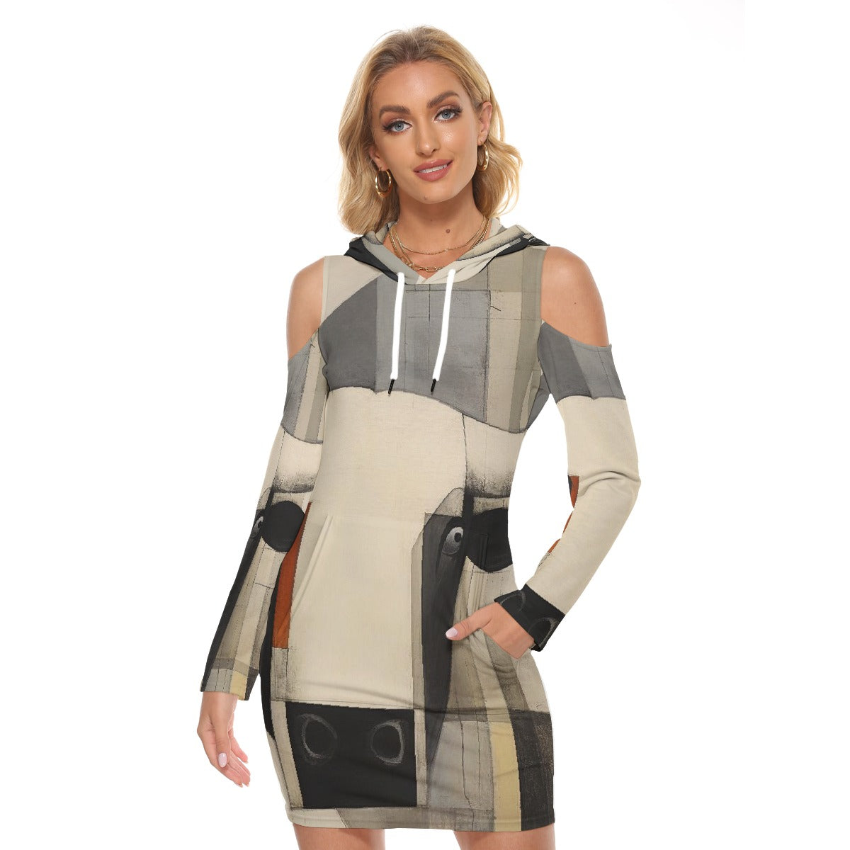 All-Over Print Women's Tight Dress