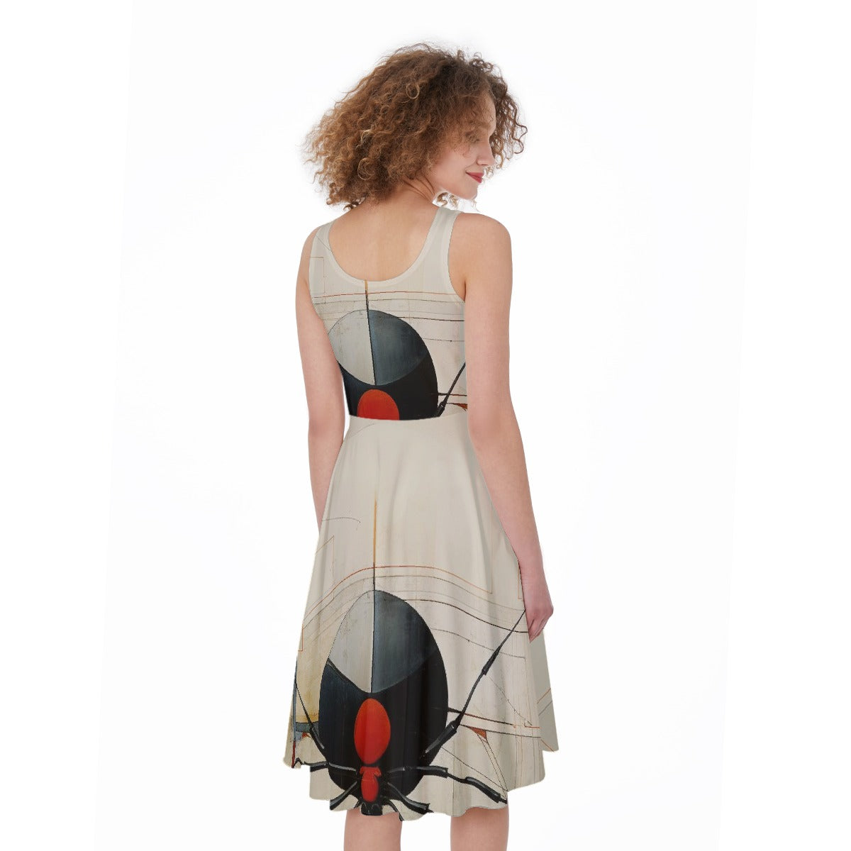 All-Over Print Women's Sleeveless Dress