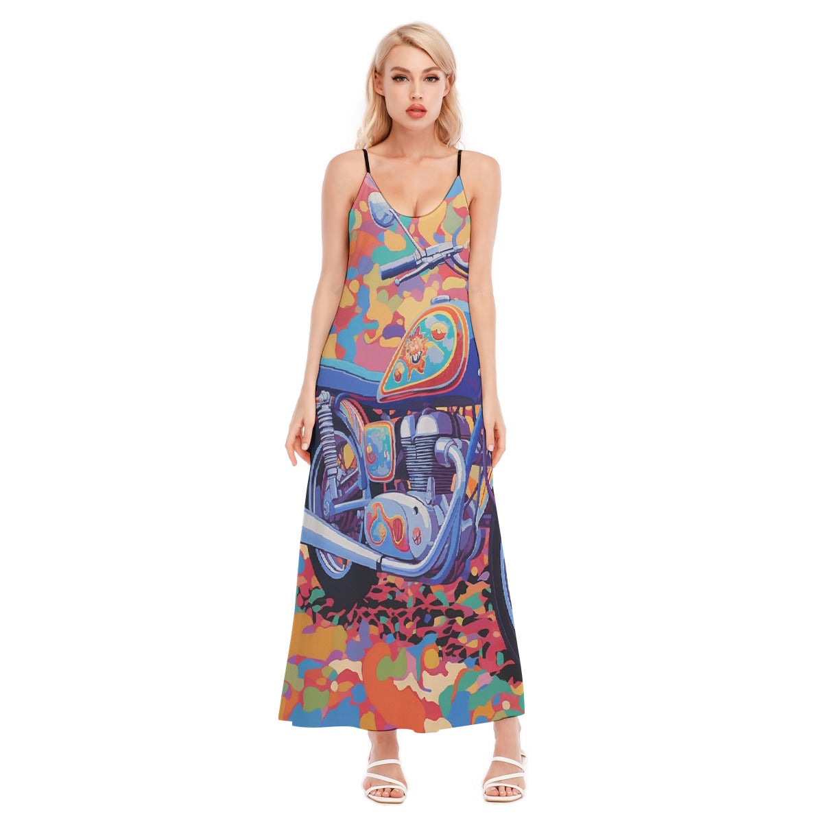 All-Over Print Women's Sling Dress